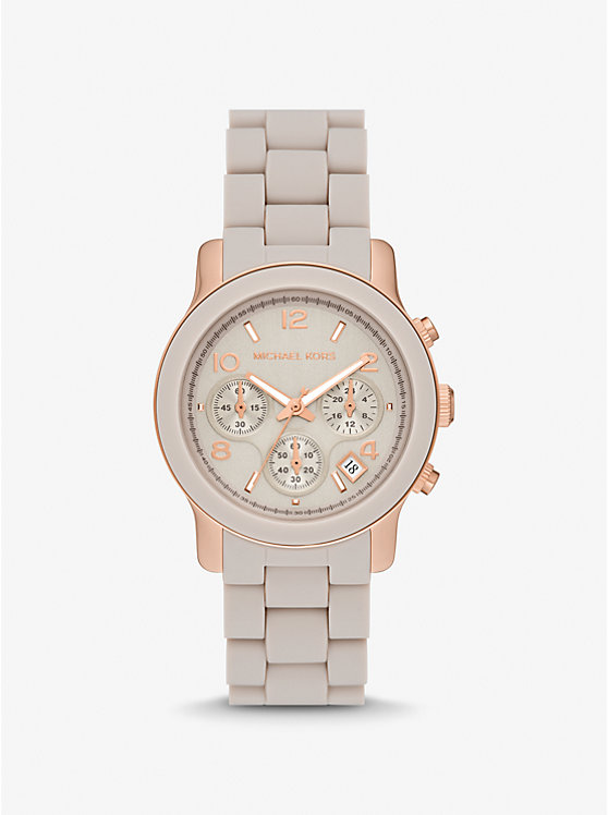 Oversized Runway Two-Tone Watch | Michael Kors MK7386