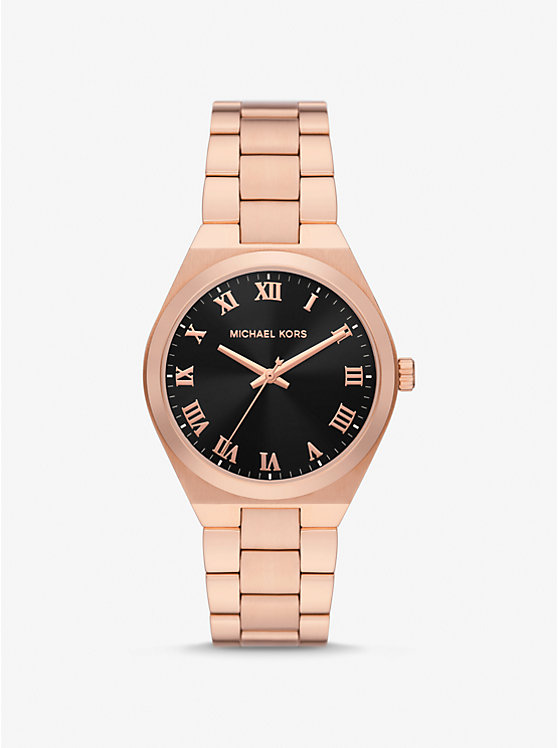 Lennox Rose Gold-Tone Watch | Michael Kors MK7392