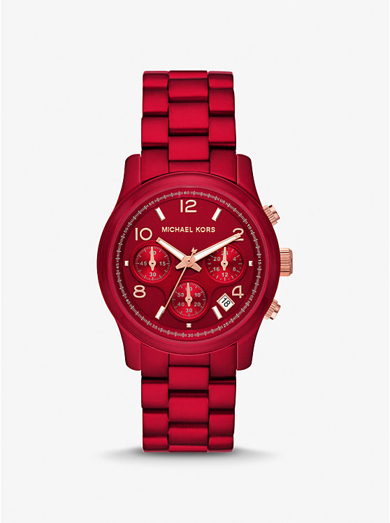 Runway Red-Coated Watch | Michael Kors MK7436