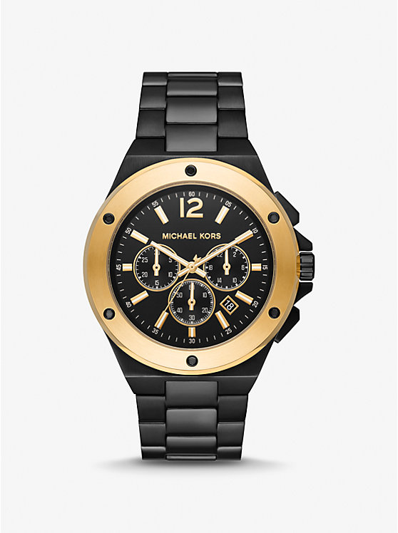 Oversized Lennox Two-Tone Watch | Michael Kors MK8941