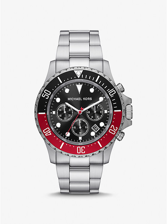 Oversized Everest Silver-Tone Watch | Michael Kors MK8977