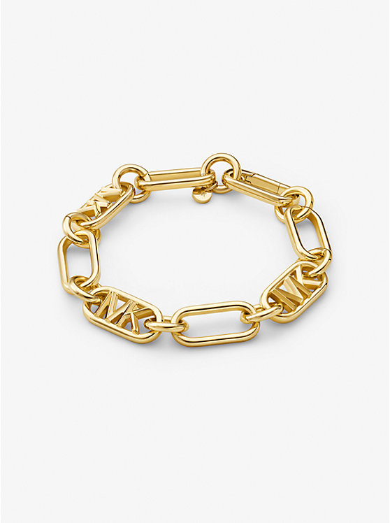 Precious Metal-Plated Brass Chain Link Bracelet | Michael Kors MKJ8053