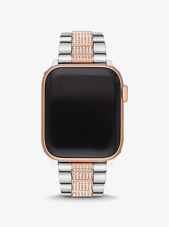 Pavé Two-Tone Strap For Apple Watch? | Michael Kors MKS8005