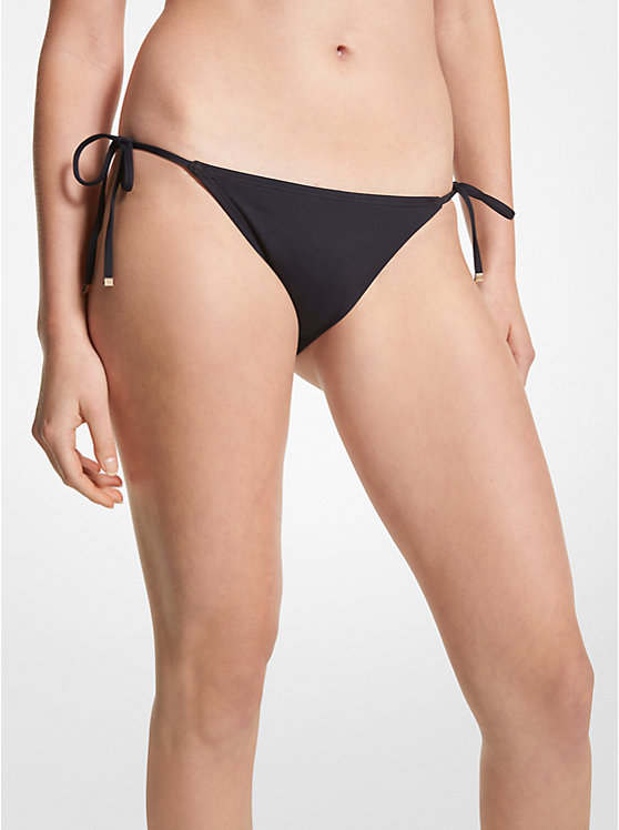 Stretch Nylon Bikini Bottom | Michael Kors MM1N121