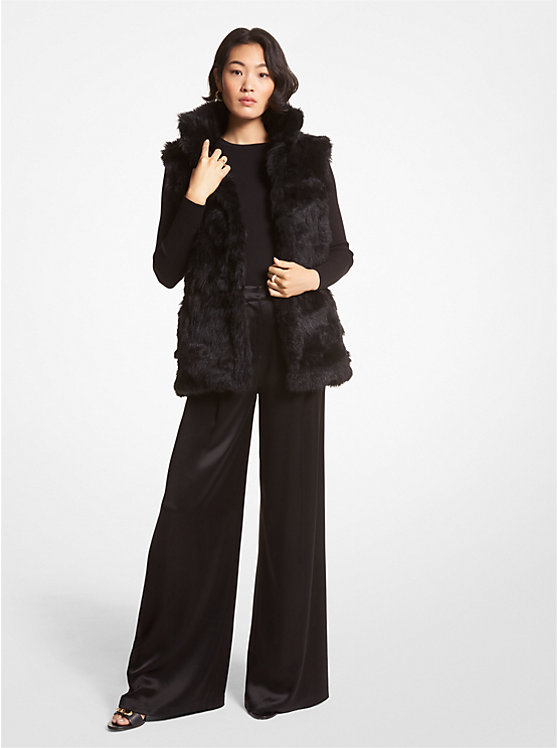 Shearling Vest | Michael Kors MMK987PS