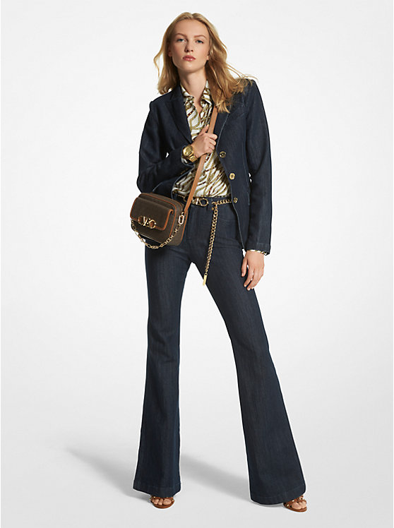 Stretch Denim Blazer | Michael Kors MS3100JM24