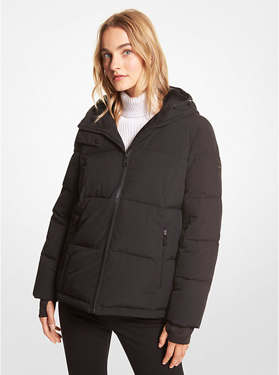 Faux Fur-Trim Quilted Puffer Jacket | Michael Kors QA422178